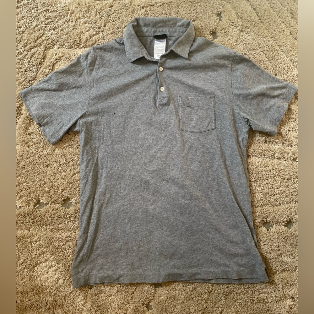 Patagonia 100% Organic Cotton Gray Shirt
